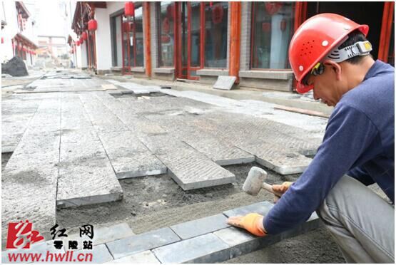 129家商铺入驻“零陵古城” 全力奋战五一开街