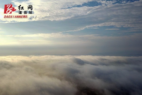 道县：雨后县城，美如仙境