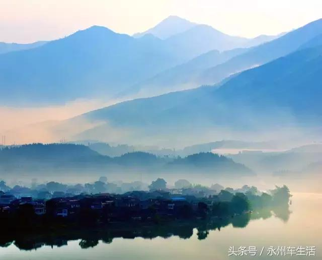 这竟然是永州的乡村，美得简直不像话啦！